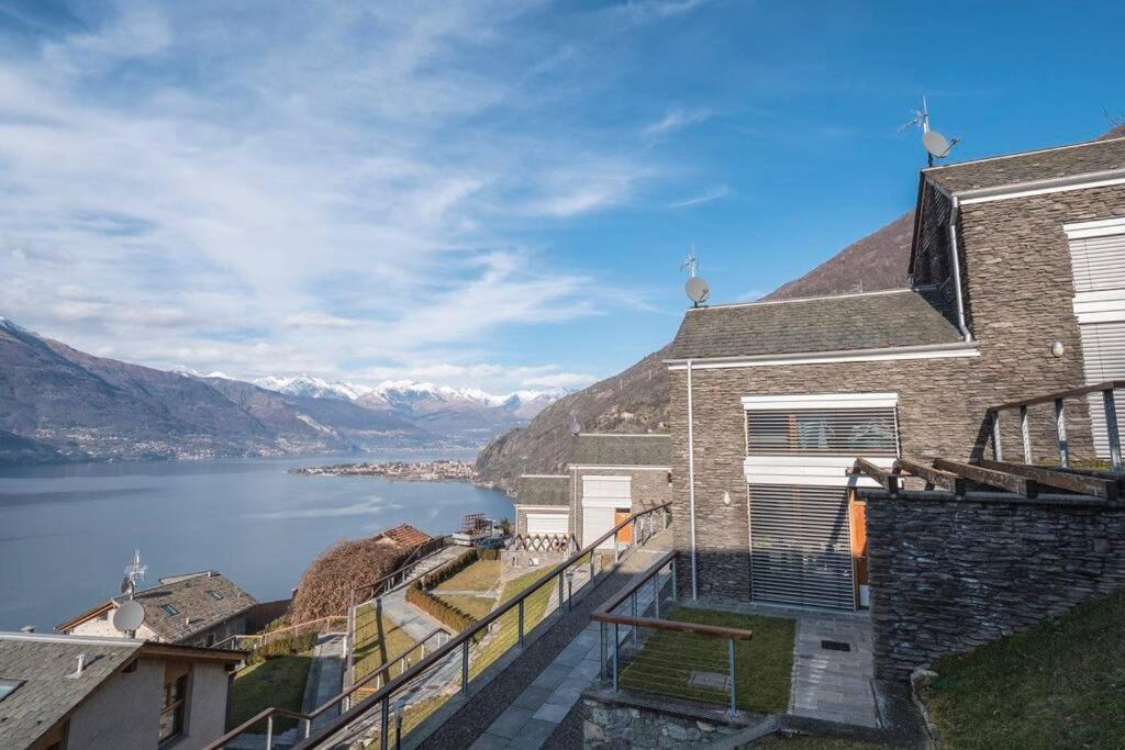Beautiful Poolside And Stunning Lake View Gardenia Bellano Exteriör bild